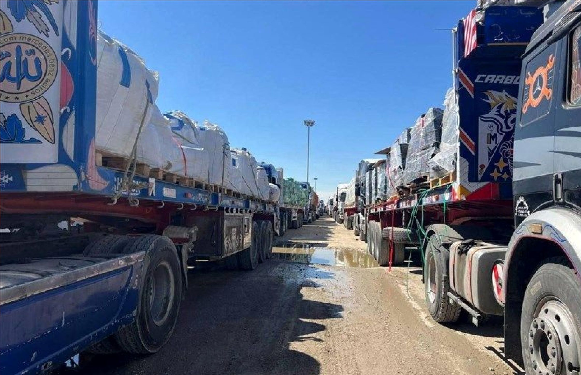 طرح اسرائیل برای نظارت بر کاروان کمکهای بشردوستانه به غزه