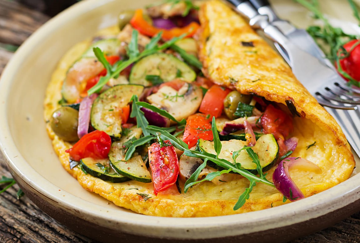 املت پروتئینی - بهترین صبحانه برای زن باردار